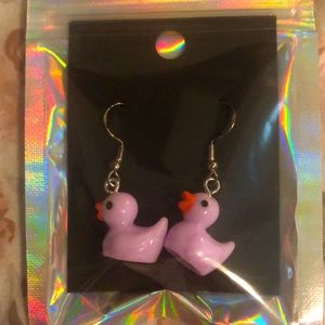 Duck Earrings